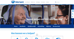 Desktop Screenshot of meriant.nl